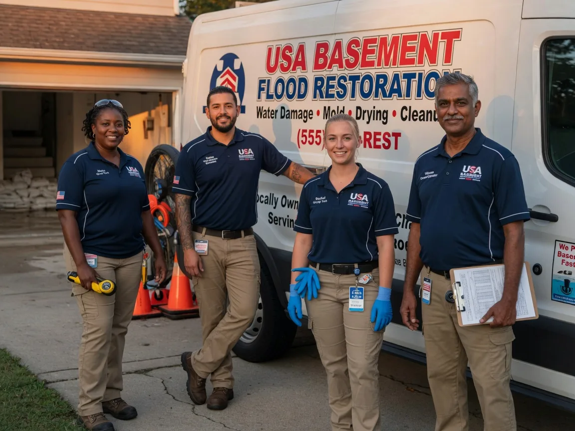 Basement Flood Cleanup company in Lebeau, LA